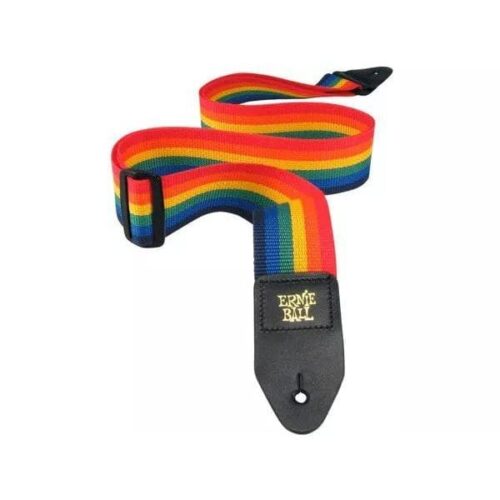 ERNIE BALL Polypro Guitar Strap 2" Rainbow