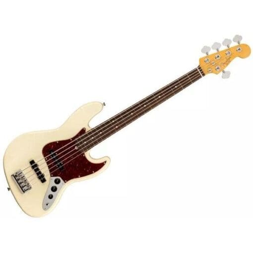 FENDER American Professional II Jazz Bass V RW Olympic White