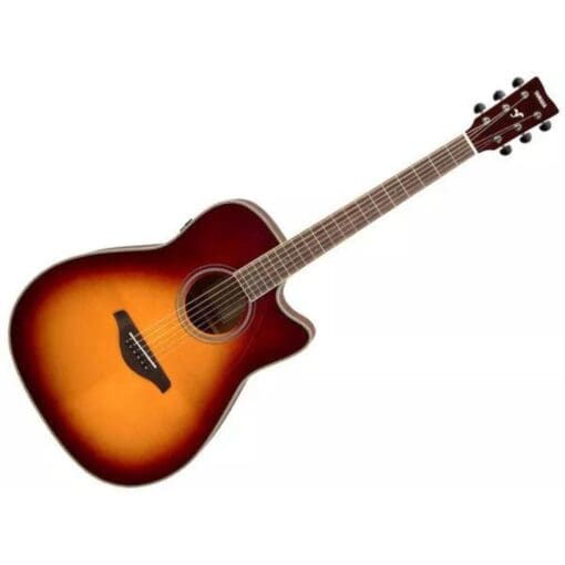 YAMAHA TransAcoustic FGC-TA Brown Sunburst