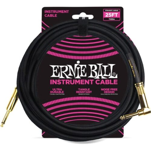 ERNIE BALL Braided Instrument Cable 7,62m