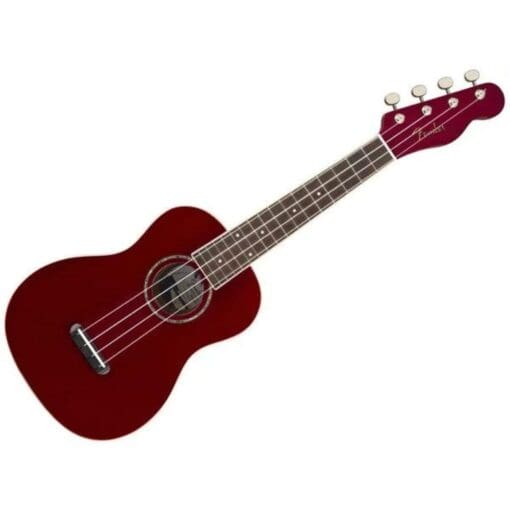 FENDER Zuma Classic Concert Uke WN Candy Apple Red