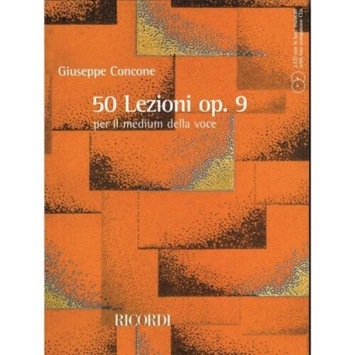 Concone, 50 Lezioni OP.9, per il medium della voce