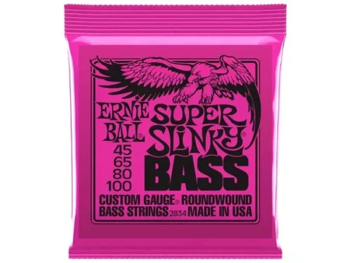 ERNIE BALL 45100 2834 Super Slinky Bass 45-100