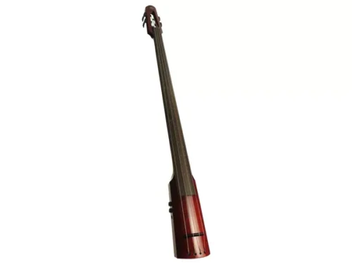 NS DESIGN WAV Electric Upright Bass 4 Transparent Red