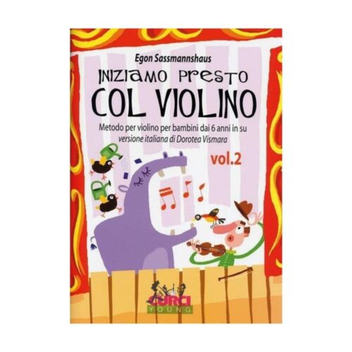Iniziamo presto col violino vol. 2 di Egon Sassmannshaus