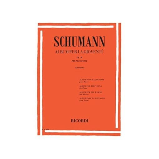 SCHUMANN ALBUM PER LA GIOVENTÙ op. 68