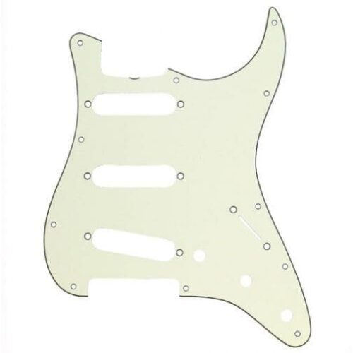 FENDER PICKGUARD 62 STRAT MINT GREEN 11-HOLE