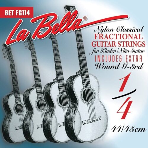 La Bella FG114 Chitarra Classica 1/4 Nylon