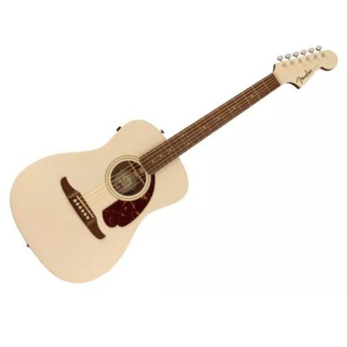 FENDER Malibu Player WA Tortoiseshell Pickguard Olympic White