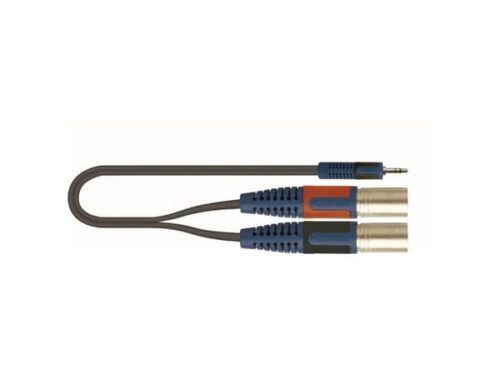 QUIKLOK Rksa/192-5 Minijack Stereo/2 Xlr Maschio