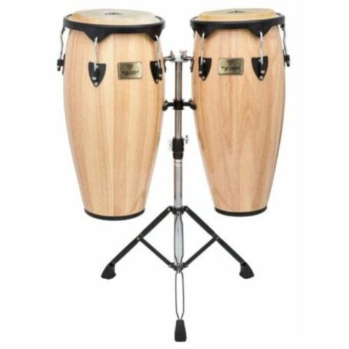 Tycoon TC-91 B HP RE/D Congas 10” & 11” Retro Set w/double stand