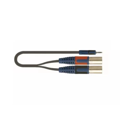 QUIKLOK Rksa/192-5 Minijack Stereo/2 Xlr Maschio