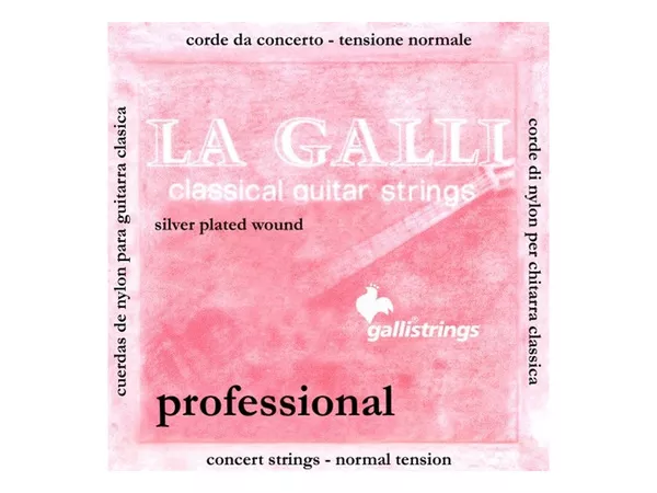 GALLI STRINGS LG55 Normal Tension Corda singola Silverplated 0.33