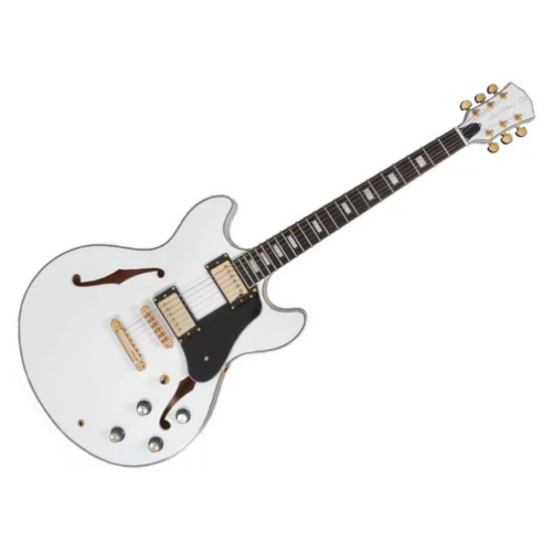 CHITARRA SEMIACUSTICA - SIRE H7 WHITE
