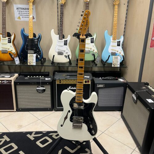 USATO - SQUIER CLASSIC VIBE '70S TELECASTER THINLINE MN OLYMPIC WHITE