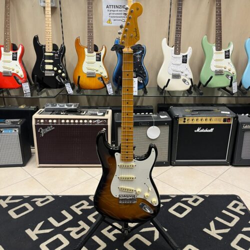USATO - FENDER Eric Johnson Virginia Strat MN 2-Tone Sunburst
