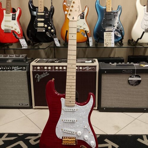 FENDER Richie Kotzen Stratocaster MP Transparent Red Burst - USATO