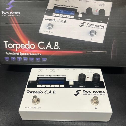 TWO NOTES TORPEDO CAB - USATO