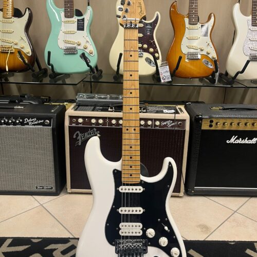 FENDER PLAYER STRATOCASTER FR HSS MN POLAR WHITE - USATO