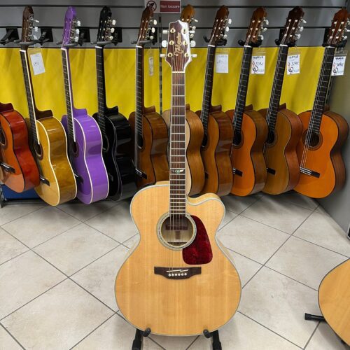 TAKAMINE GJ72CE NATURAL + CUSTODIA RIGIDA - USATO