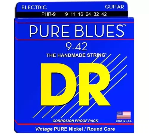 DR STRINGS PHR-9 Pure Blues Lite